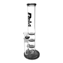 Load image into Gallery viewer, 12&quot; Glass Bong w/ Triple Honeycomb Perc
